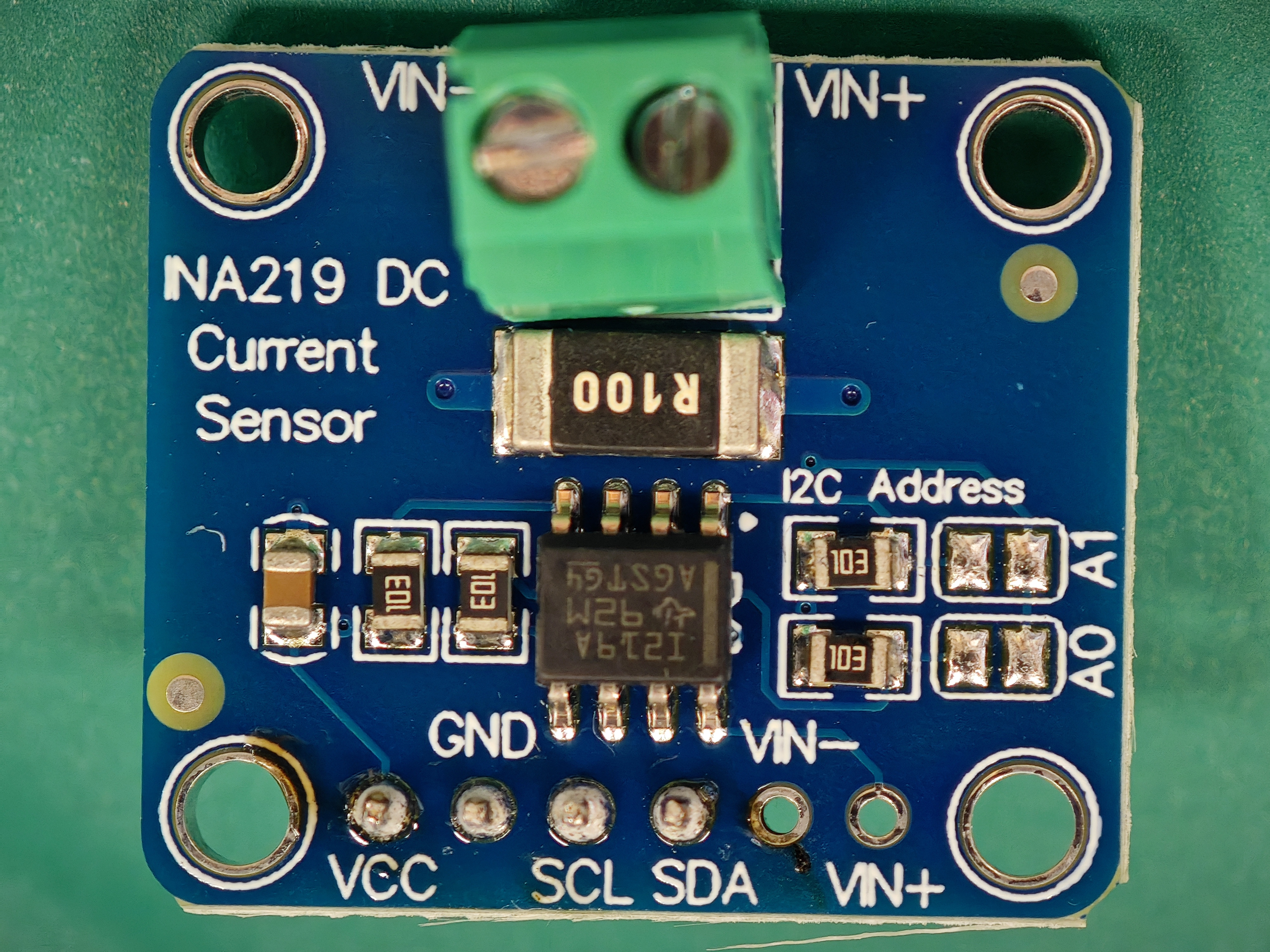 INA219のI2Cモジュールを触る
